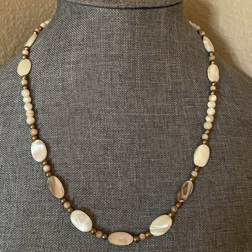 Vintage Mother of Pearl Necklace